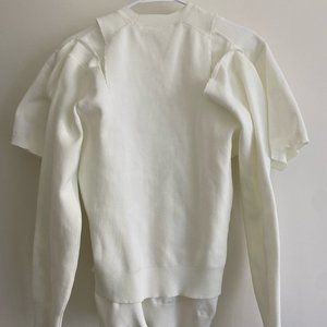 RARE NWT Comme Des Garçons Double Sleeve Sweater Unisex